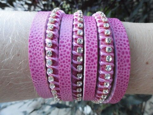Bracelete em Couro
